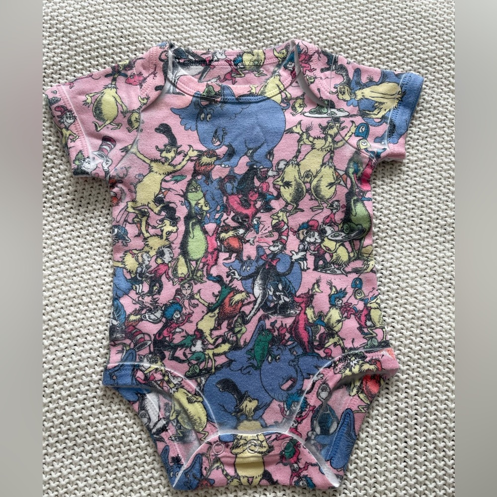 Dr. Seuss onesie